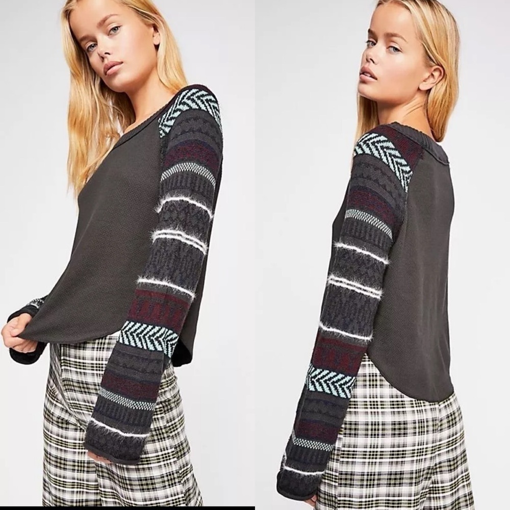Free People Fairground Thermal Size XS